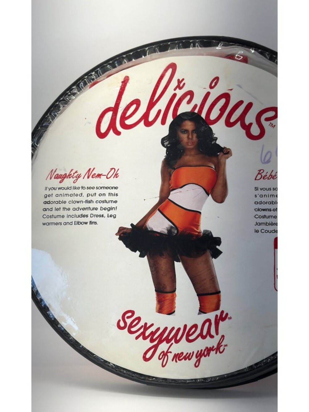 Sexy Womens Nemo Cosplay Costume Naughty Nem-Oh Dress Set Size Medium/Large - Picture 4 of 12